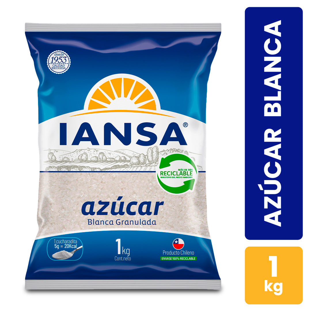 Azúcar Iansa Blanca 1 Kg