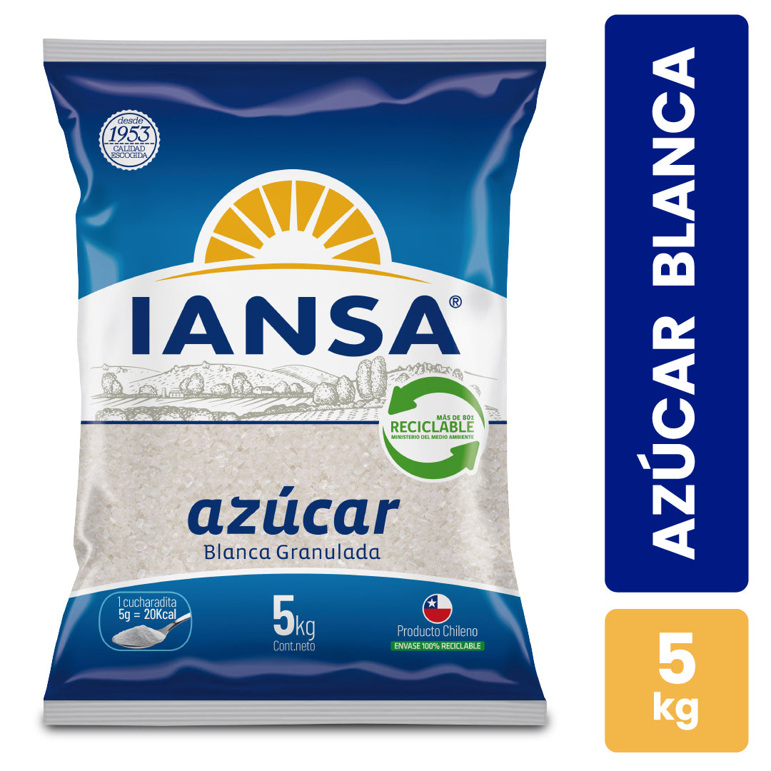 Azúcar Iansa Blanca 5 Kg