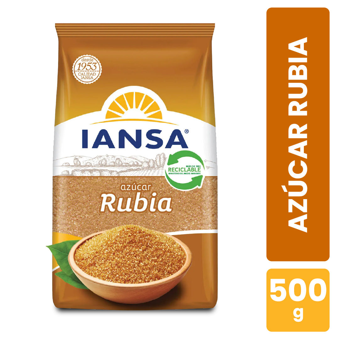 Azúcar Rubia 500 Gr