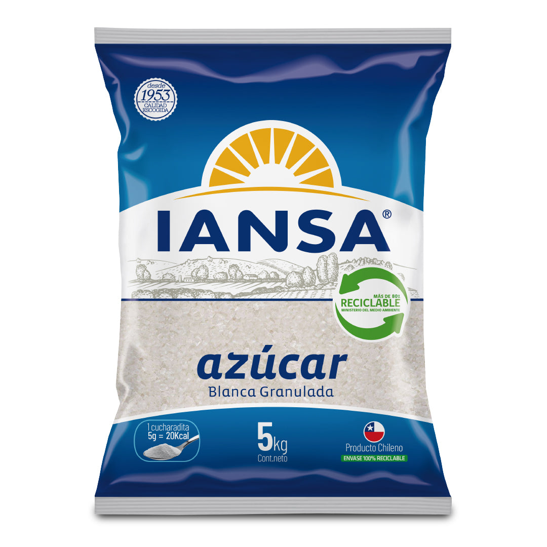Azúcar Iansa Blanca 5 Kg