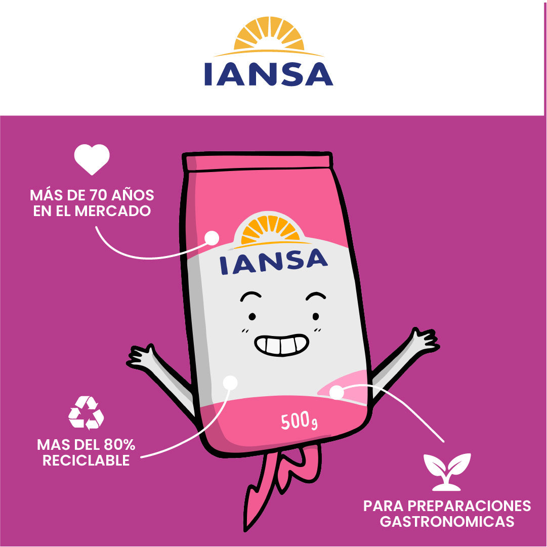 Azúcar Flor Iansa 500 Gr