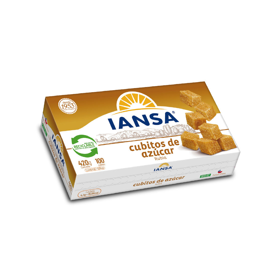 Azúcar Rubia Cubitos 420g