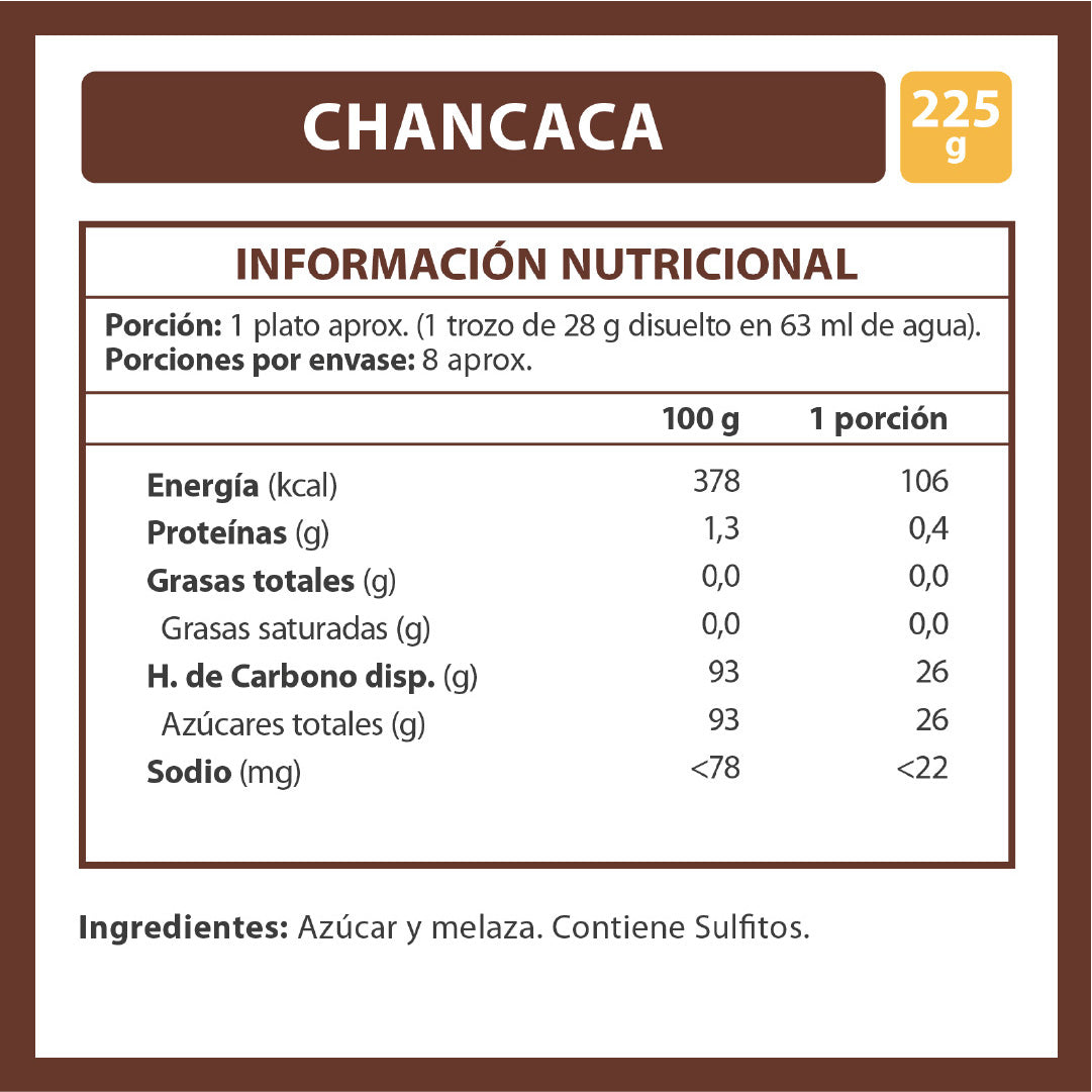 Chancaca 225g