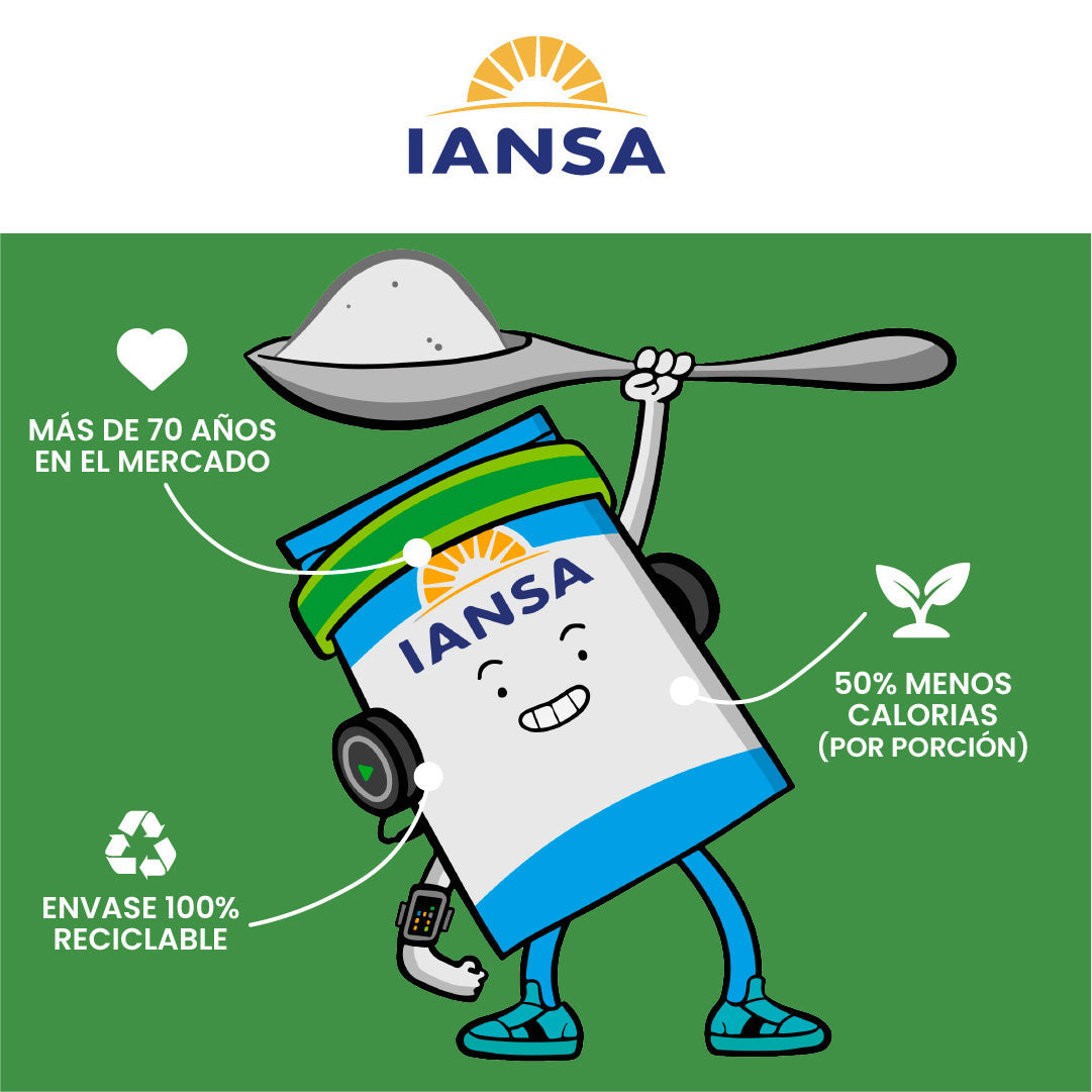 Azúcar Blanca Light Con Stevia 500 Gr