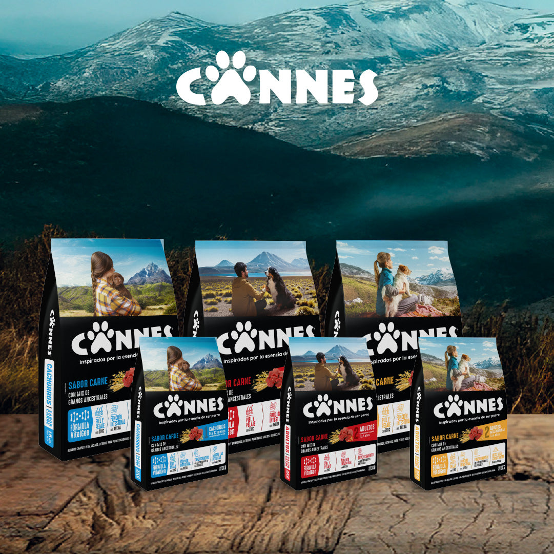 Alimento Perro Cachorro Cannes Carne y Leche 18 Kg