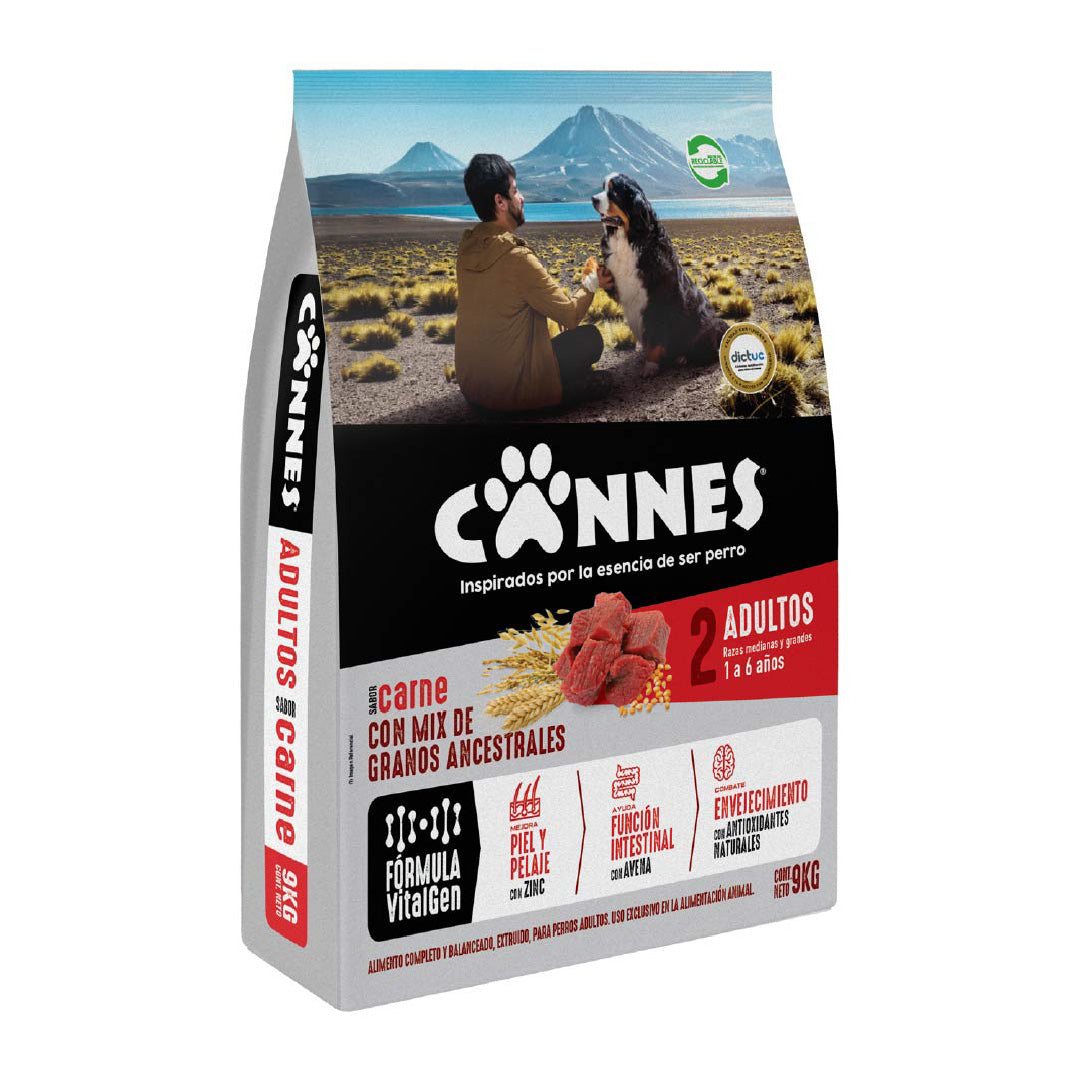 Alimento perro adulto sabor Carne 9kg