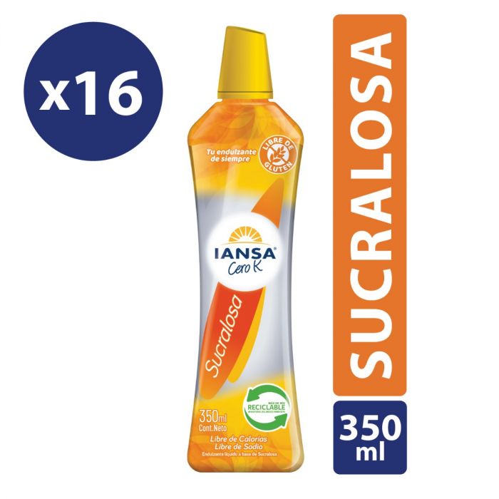 Endulzante Sucralosa 350 Ml