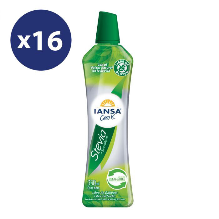 Endulzante Stevia Sucralosa 350 Ml