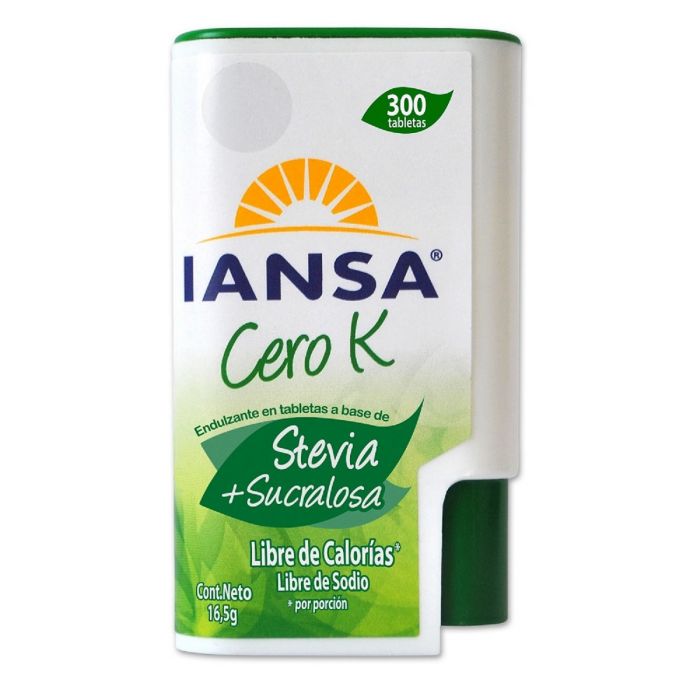 Endulzante Tabletas Stevia 300un