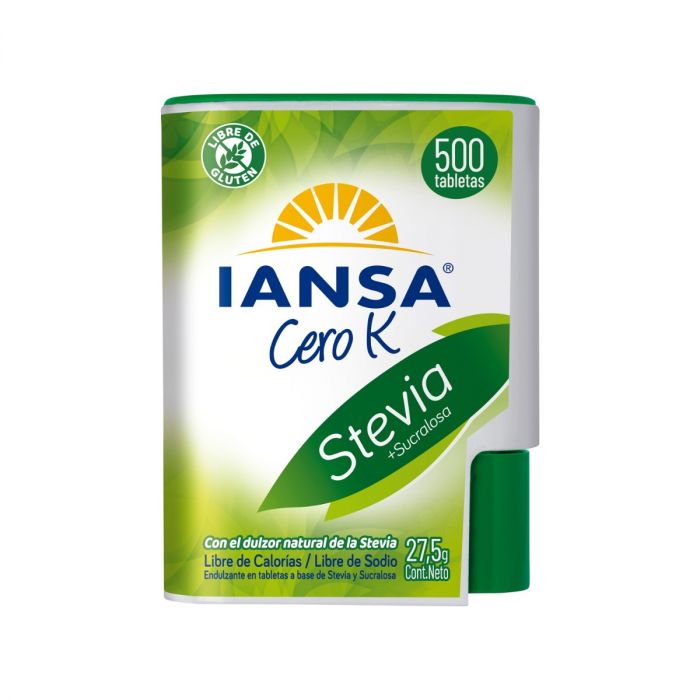 Endulzante Tabletas Stevia 500un