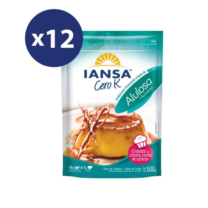 Endulzante Alulosa Sucralosa Granulado 500 g