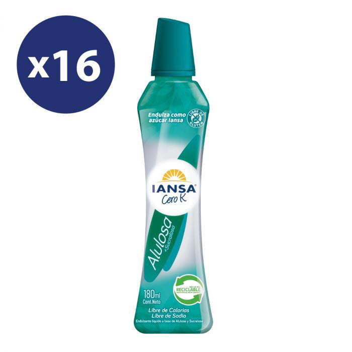 Endulzante Alulosa Sucralosa 180 ml