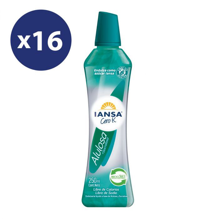 Endulzante Alulosa Sucralosa 250 ml