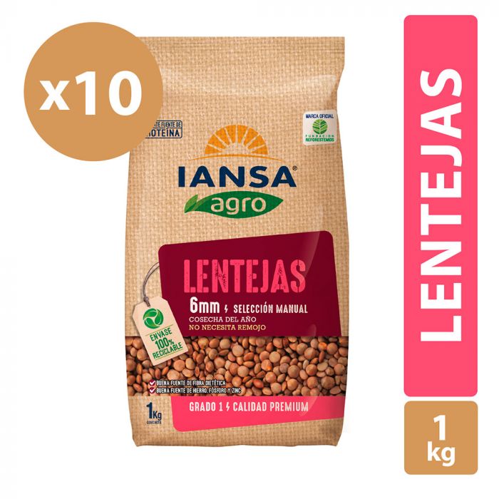 Lentejas 6 mm 1 Kg