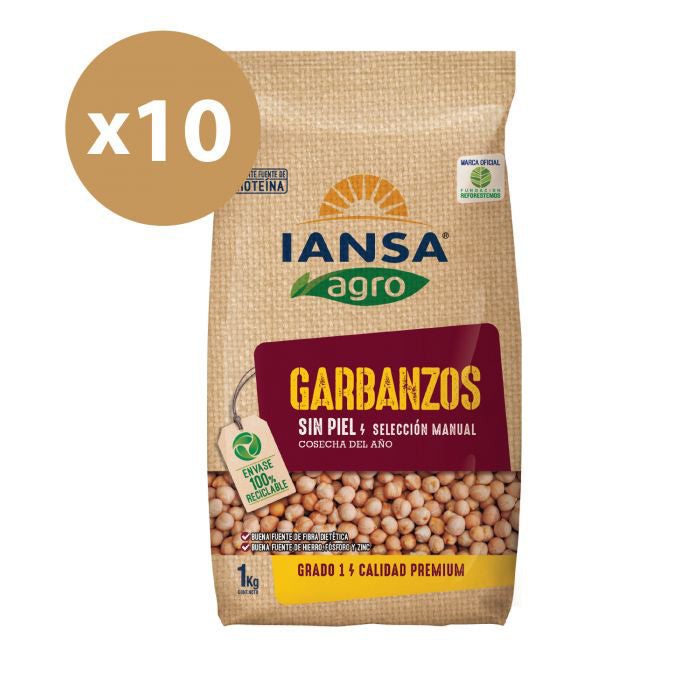 Garbanzos sin Piel 1 Kg