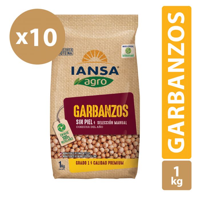 Garbanzos sin Piel 1 Kg