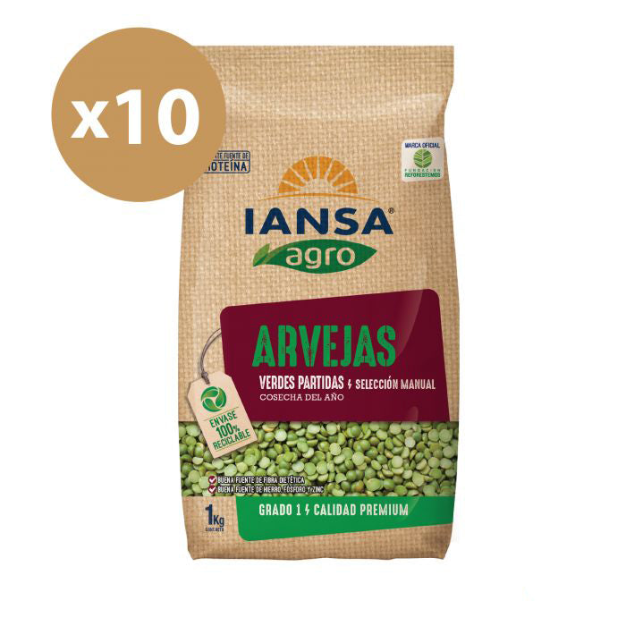 Arvejas Partidas 1 Kg
