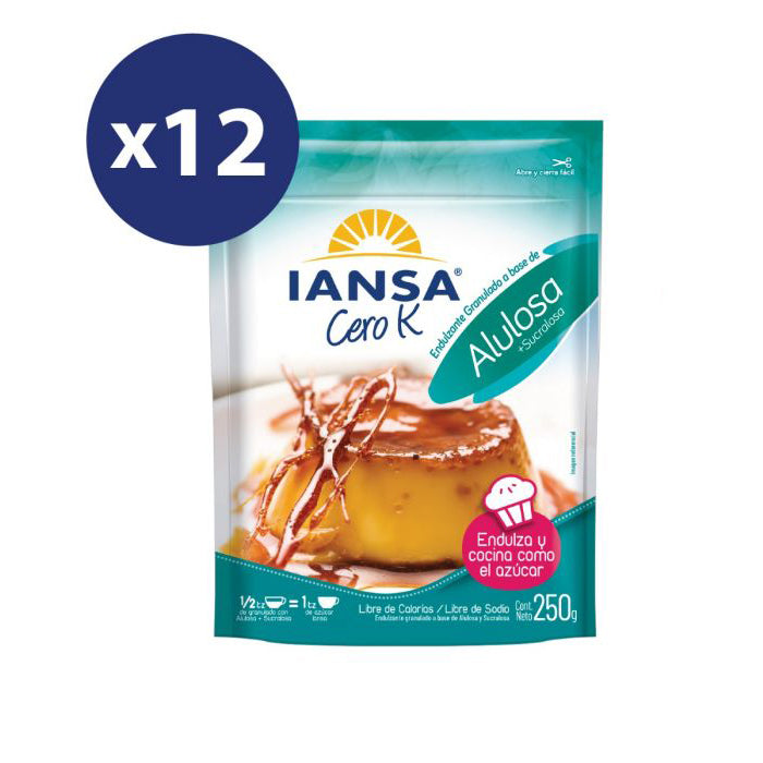 Endulzante Alulosa Sucralosa Granulado 250 Gr