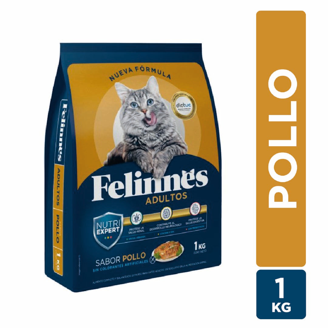 Alimento gato adulto sabor Pollo Pack 10x1kg
