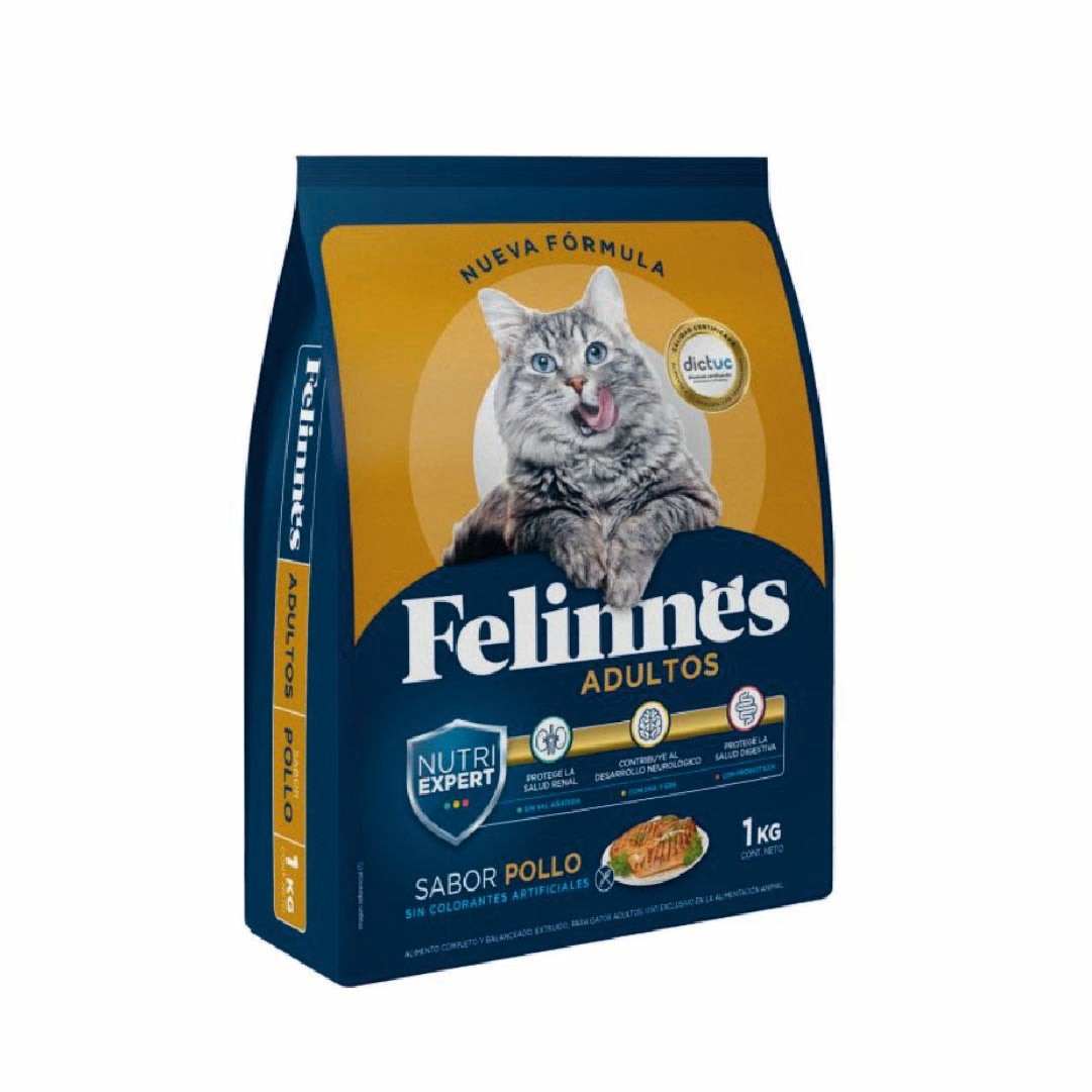 Alimento gato adulto sabor Pollo Pack 10x1kg