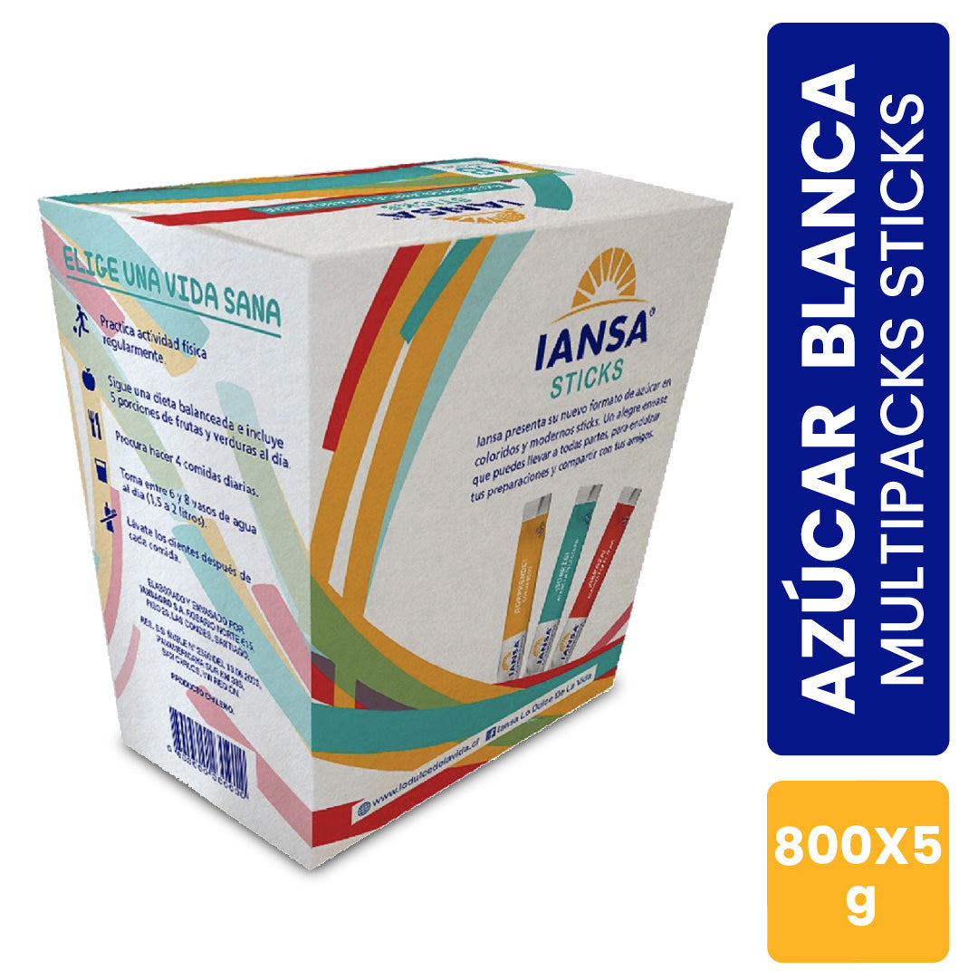 Azúcar Blanca Multipack Sticks 800x5g