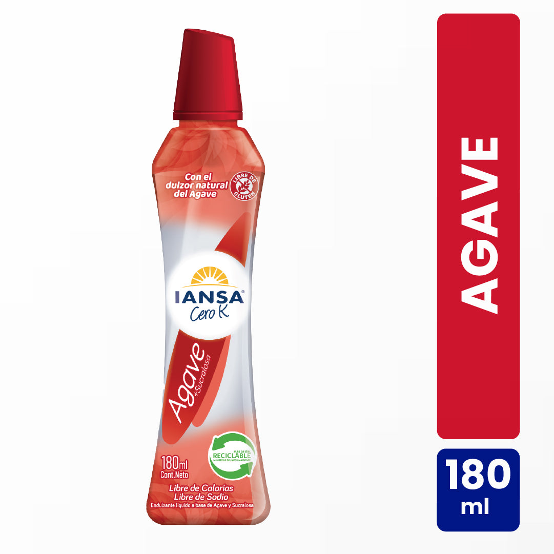 Endulzante Agave Sucralosa 180 Ml