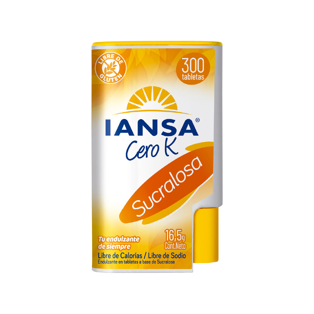 Endulzante Tabletas Sucralosa 300un