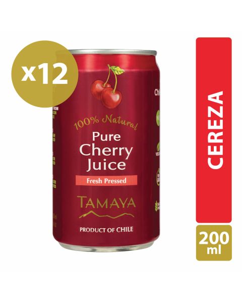 Jugo Cereza lata Pack 12x200ml