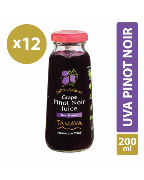 Jugo Uva Pinot Noir Botella Pack 12x200ml