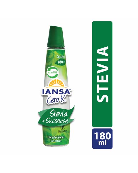 Endulzante Líquido Stevia 180ml