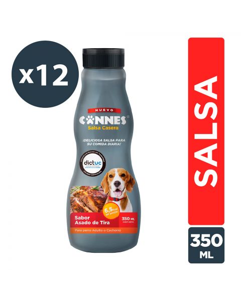Salsa Casera perro Asado de Tira Pack 12x350ml
