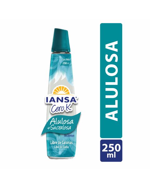Endulzante Líquido IANSA CERO K® Alulosa 250ml