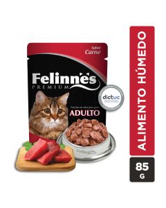 Trocitos en salsa gato sabor Carne 85g
