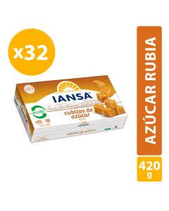 Azúcar Rubia Cubitos Pack 32x420g