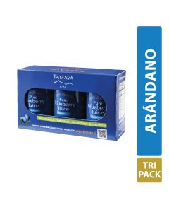 Jugo Arándano lata Pack 3x200ml
