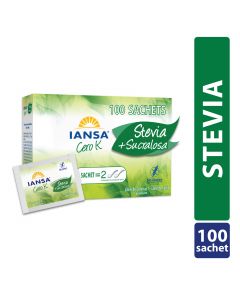 Endulzante Stevia Pack Sachet 100un