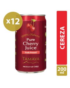 Jugo Cereza lata Pack 12x200ml