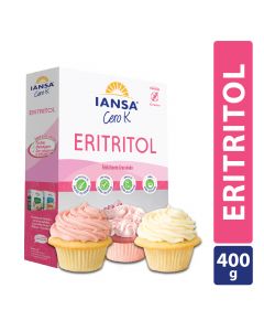 Endulzante Granulado Eritritol 400g Vence 01/05/2024