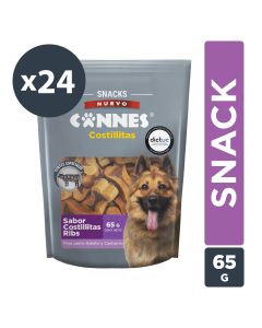 Costillitas perro sabor Ribs Pack 24x65g