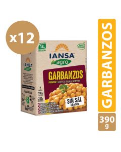 Garbanzos Listos Pack 12x390g