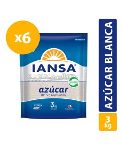 Azúcar Blanca Doypack Pack 6x3kg