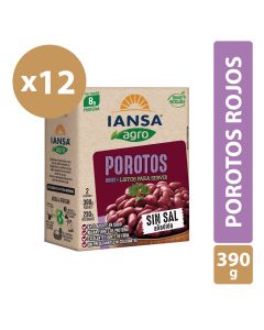 Porotos Rojos Listos Pack 12x390g