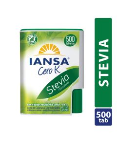 Endulzante Tabletas Stevia 500un
