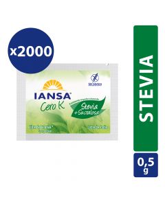 Endulzante Stevia Pack Sachet 2000un