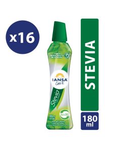 Endulzante Líquido Stevia Pack 16x180ml