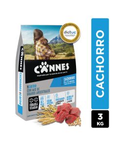 Alimento perro cachorro sabor Carne 3kg Vence 06/03/2024