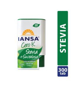 Endulzante Tabletas Stevia 300un