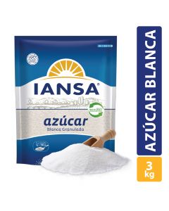 Azúcar Blanca IANSA® Doypack 3kg