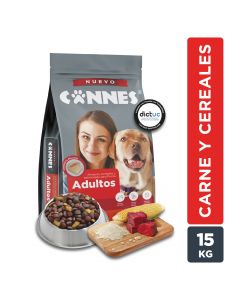 Alimento perro Carne y Cereales 15kg