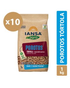 Porotos Tórtola Pack 10x1kg